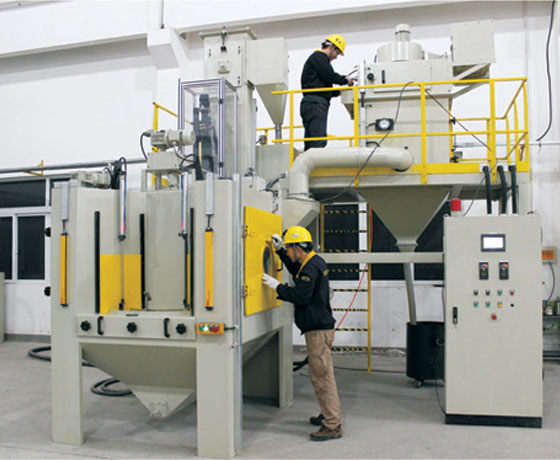 江蘇拋丸機除銹設備 323