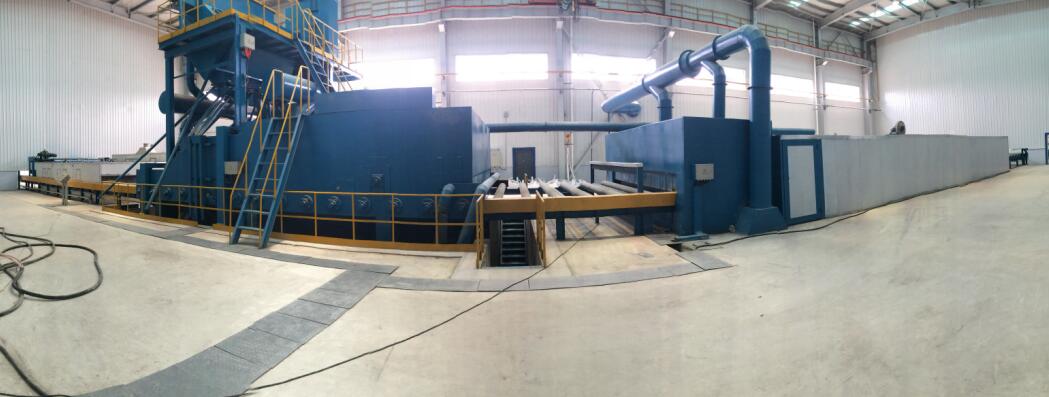 江蘇拋丸機除銹設備 婁底經開區薄板拋丸機深加工產業園添“勁旅”